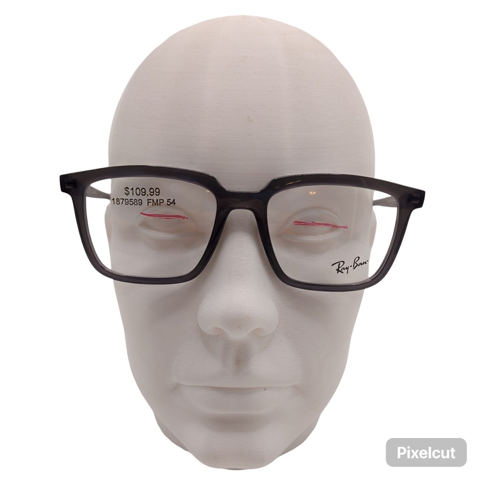 Ray-Ban Alain Eyeglasses RB 7239 8257 Transparent Grey Square 54mm